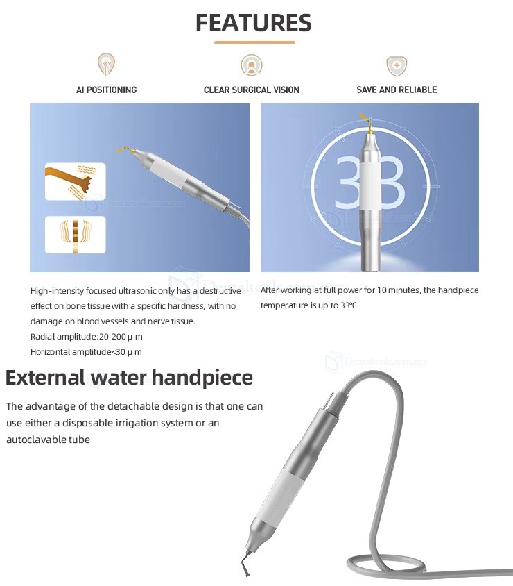 PlusPower Piezo Mini Unidad de cirug&iacute;a piezoel&eacute;ctrica dental
